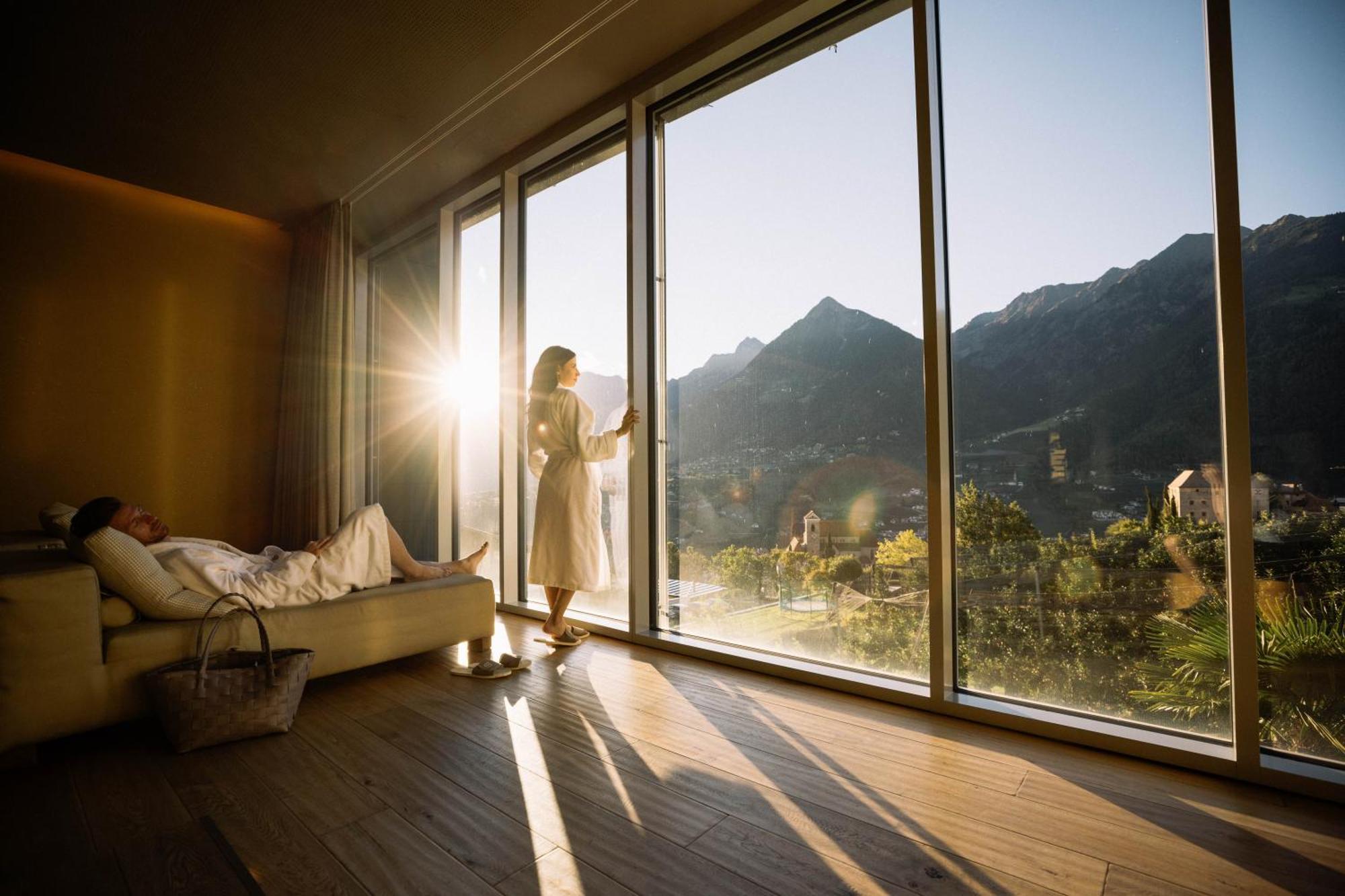 Hotel Hohenwart Schenna Ngoại thất bức ảnh