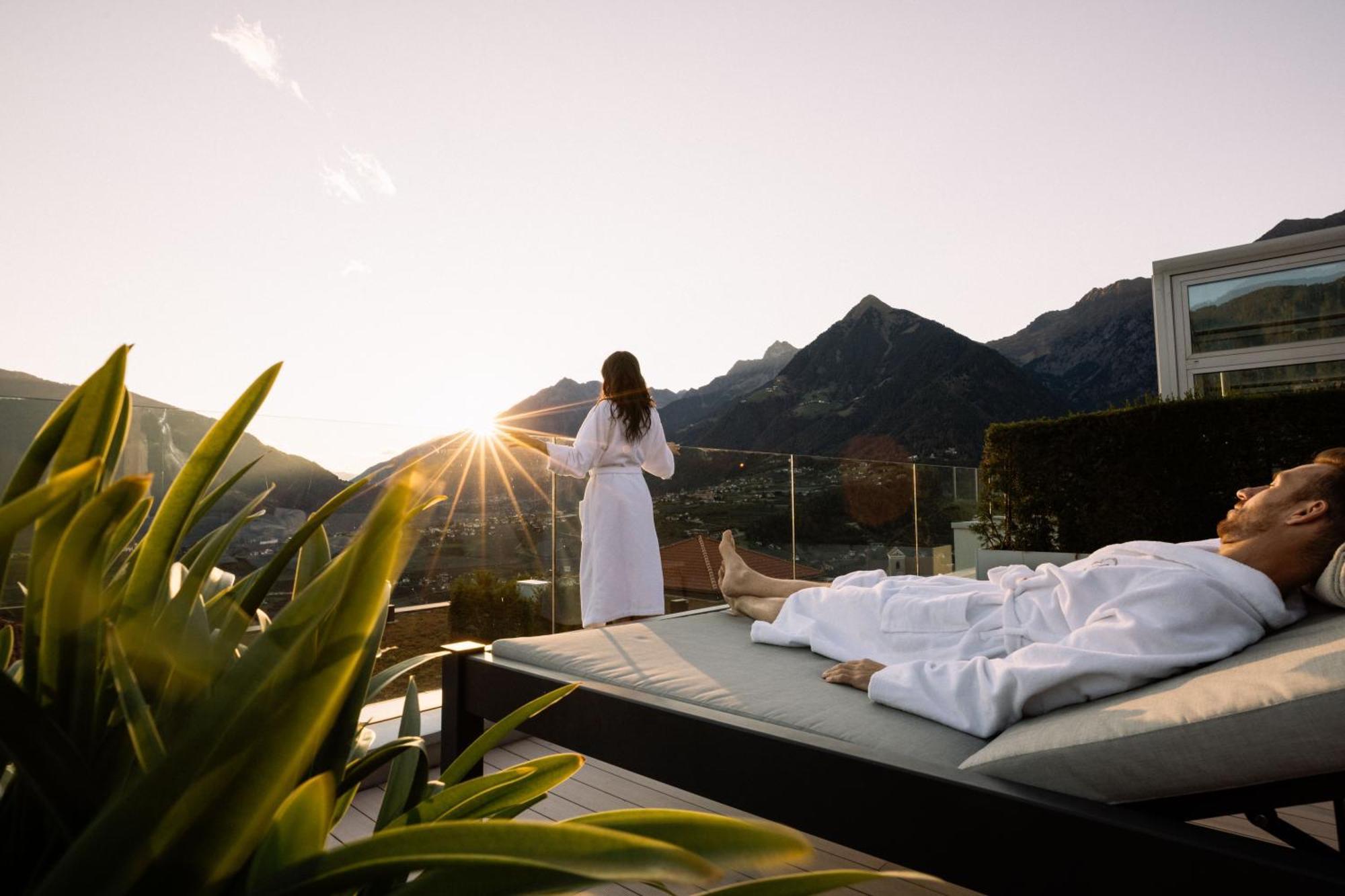 Hotel Hohenwart Schenna Ngoại thất bức ảnh